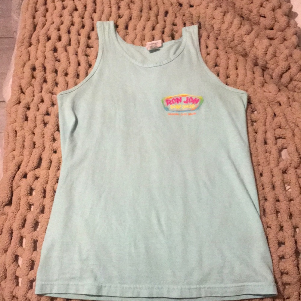 teal ron jon surf shop shirt